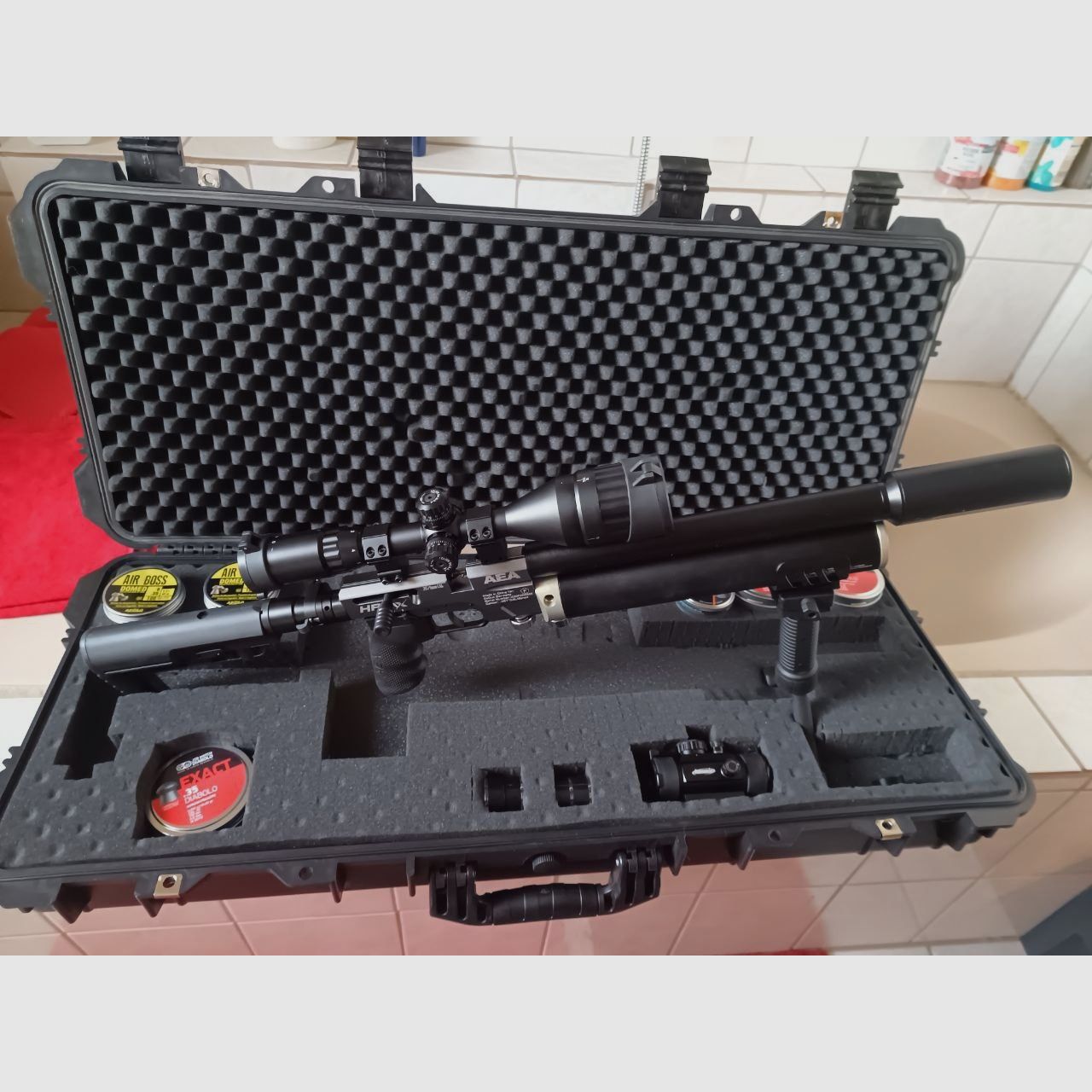 AEA HP Max Luftgewehr-Karabiner Kaliber 9mm F-Version - Neuwertig