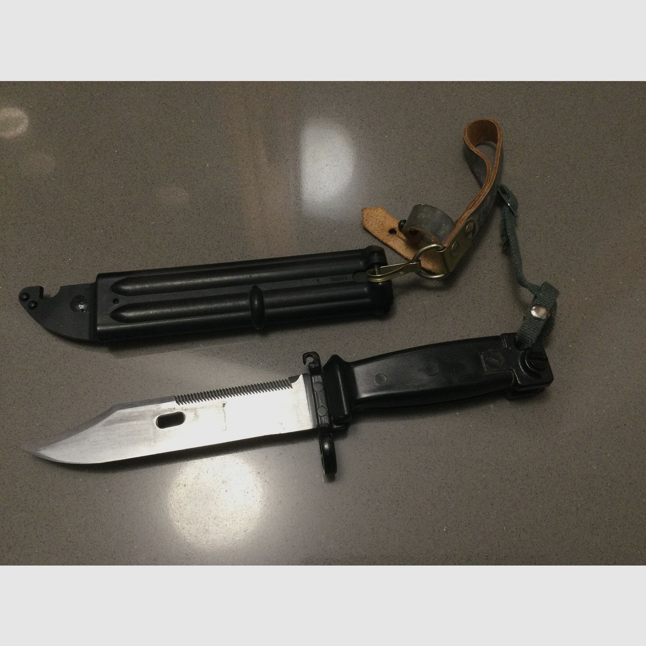 Dolch, Messer, Bayonet AK 47, schöne Erhaltung, Sammler