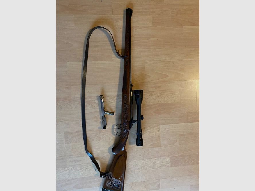 Steyr-Daimler-Puch Repetierstutzen 7x64 mit HELIA Optik