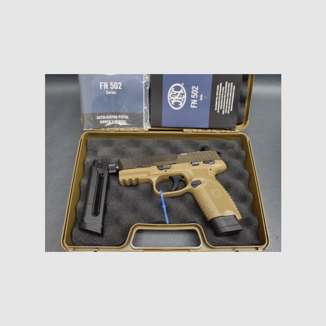 FN 502 Tactical OR, FDE, Kla. 22lr, Neuware zum Sonderpreis