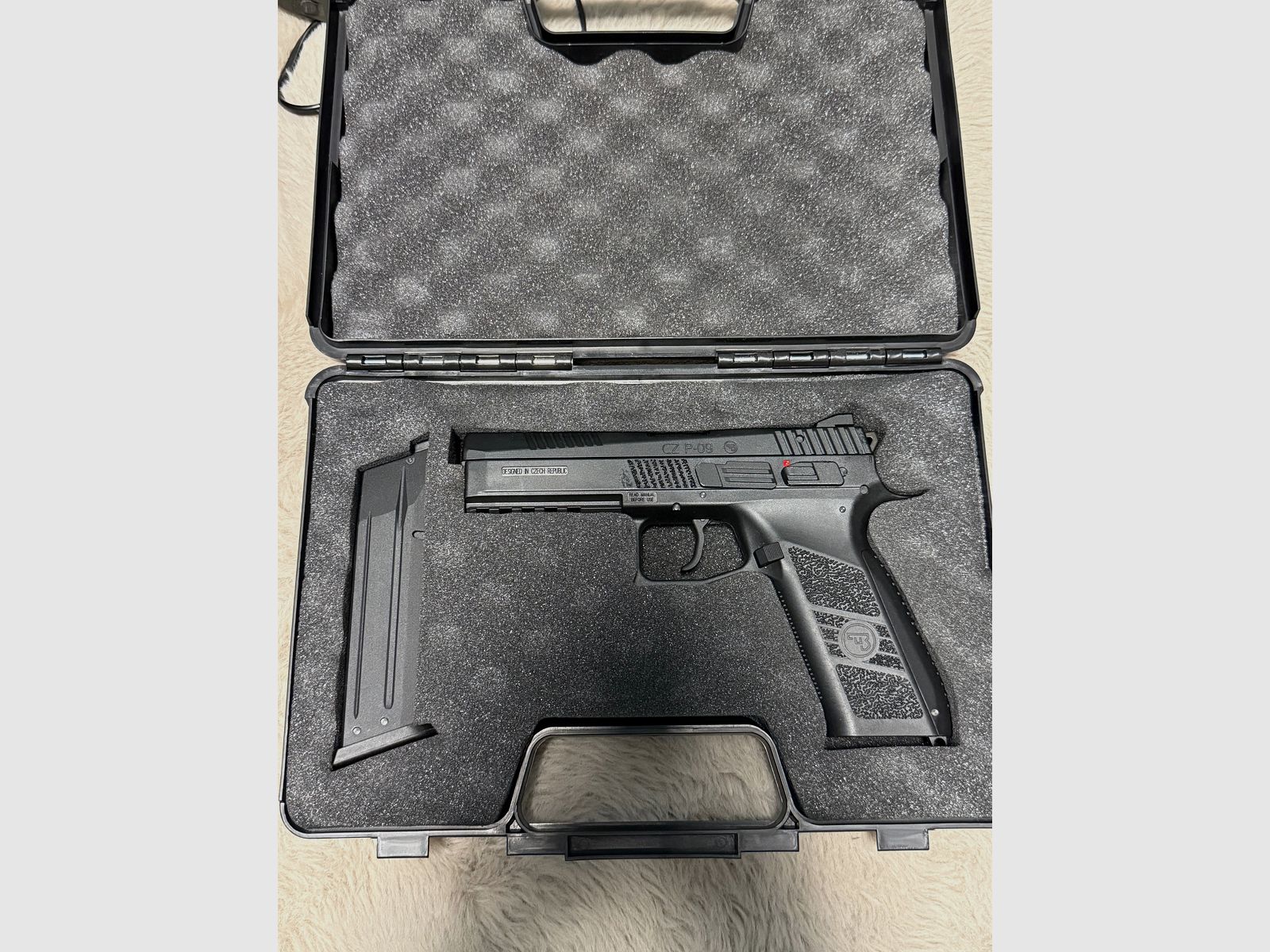 CZ P-09 Metallschlitten inkl. Koffer 6mm - Airsoft Gas BlowBack