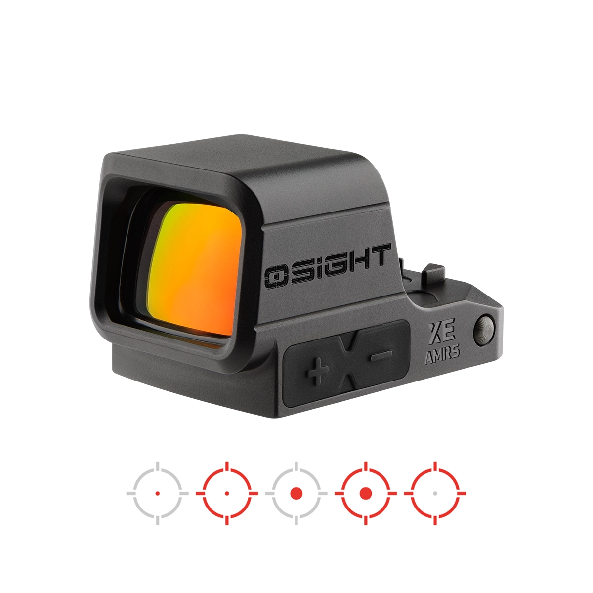 Visor de punto rojo multi retícula Osight XE AMRS con batería extraíble, imagen 1 de 7