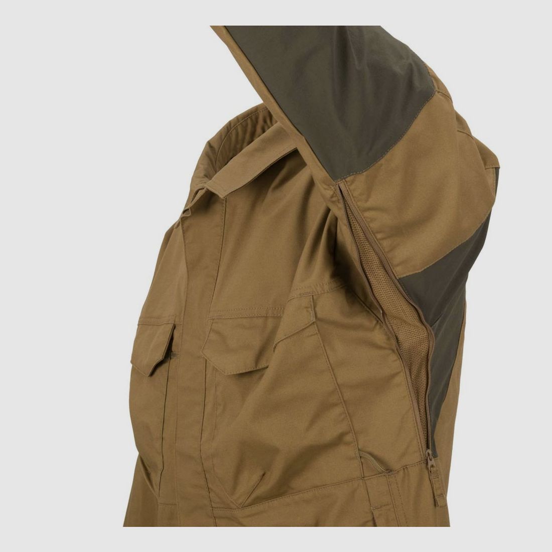 HELIKON-TEX WOODSMAN BUSHCRAFT SHIRT® EARTH BROWN-BLACK