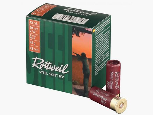 Steel SKEET HV Kal.12/70 - 2,2mm/24g/Nr.8 (a25)