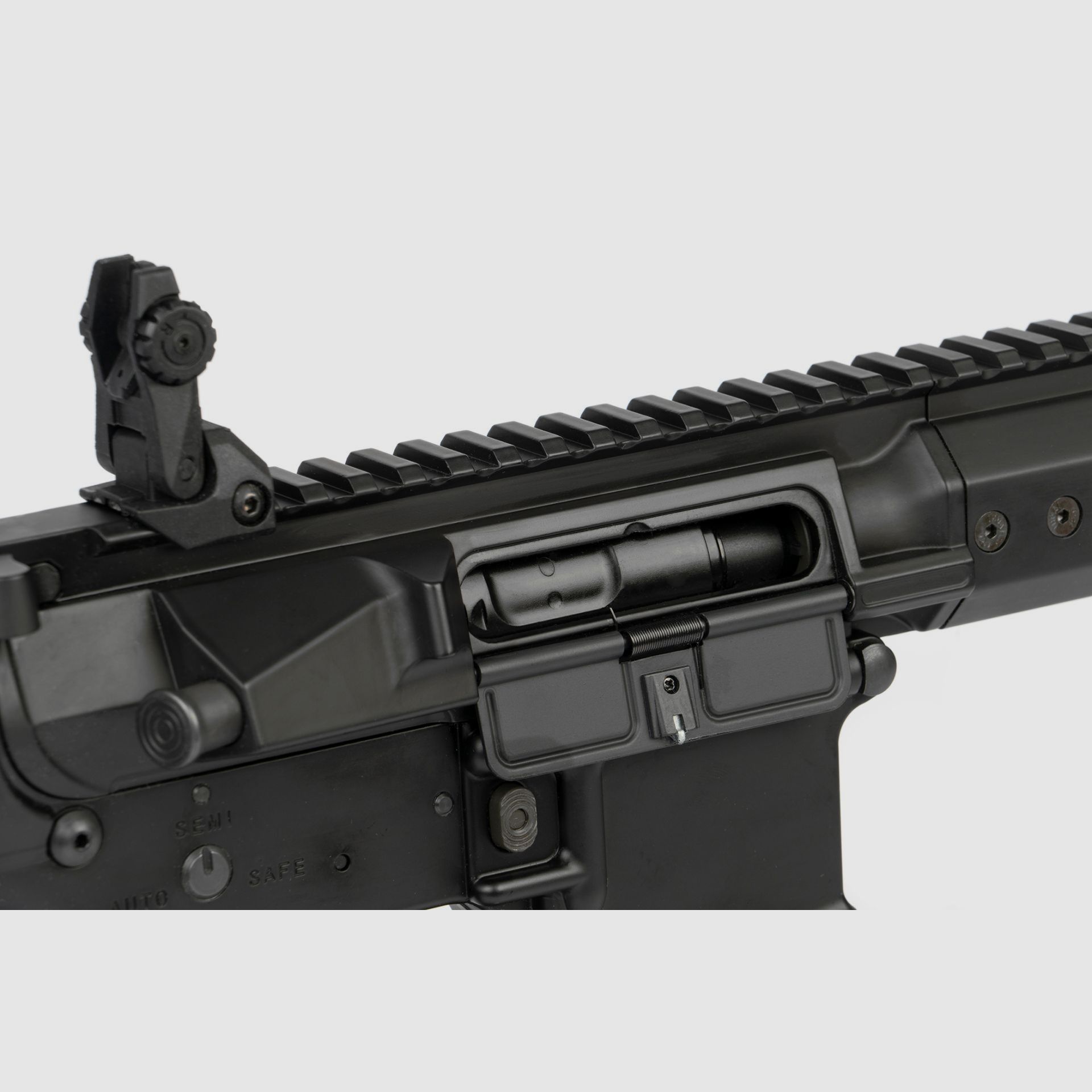 PRECIO ESPECIAL PVP 389.- € Ares Gel Blaster M-LOK 'S' Negro 8mm - SAEG - TOTALMENTE METÁLICO 2,4 Kg