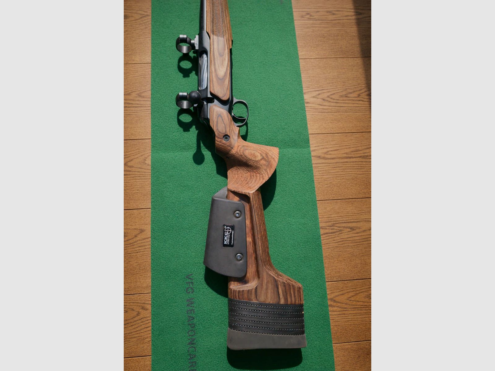 Sauer 202 Forest 8x57 IS, Stahlsysteem Eckernförde, incl. KKC maatstok 