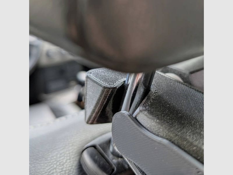 Langwaffenhalter-System "Krabbe Pro" für Kopfstützen im Auto | Jagawams