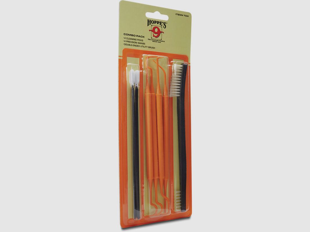 Combo di strumenti per la pulizia Hoppe’s, Blister