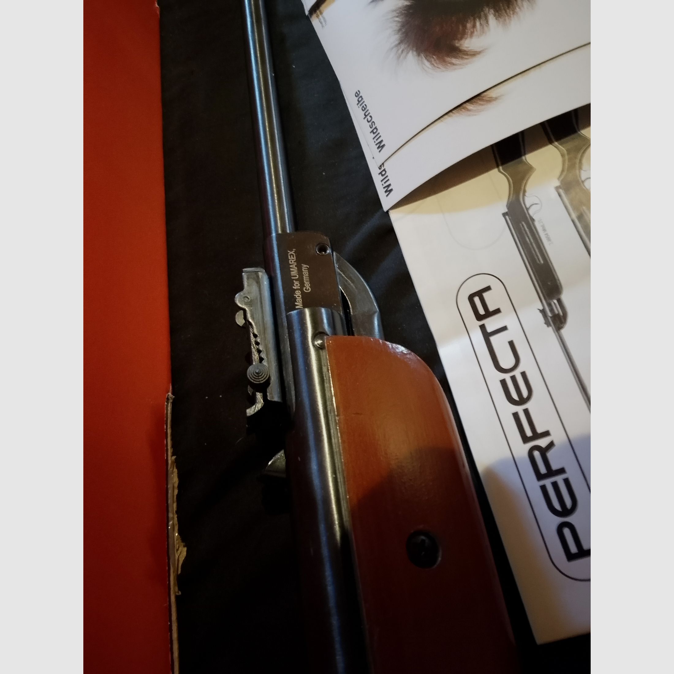 Nice Umarex perfecta oldschool air rifle 4.5mm .177 with Excite econ diabolo pellets and targets Optional with scope 4x28 Nikko