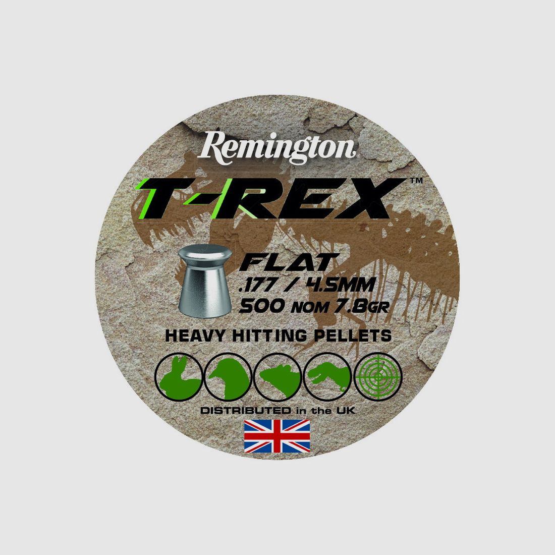 Remington T-Rex Flat Kal. .177 / 4,5mm, 500 Schuss