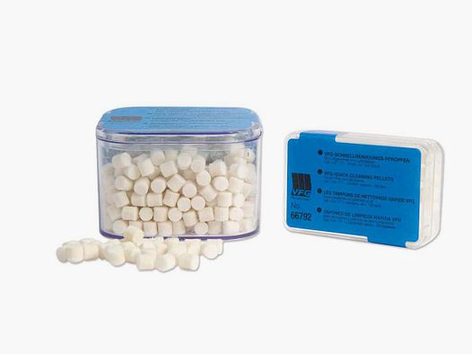 Reinigungsfilter VFG Kal. 4,5 mm - Box mit 100 Filtern