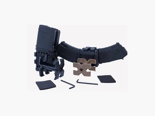 Alpha Precision X-Coupler Connettore per Caricatori Nero
