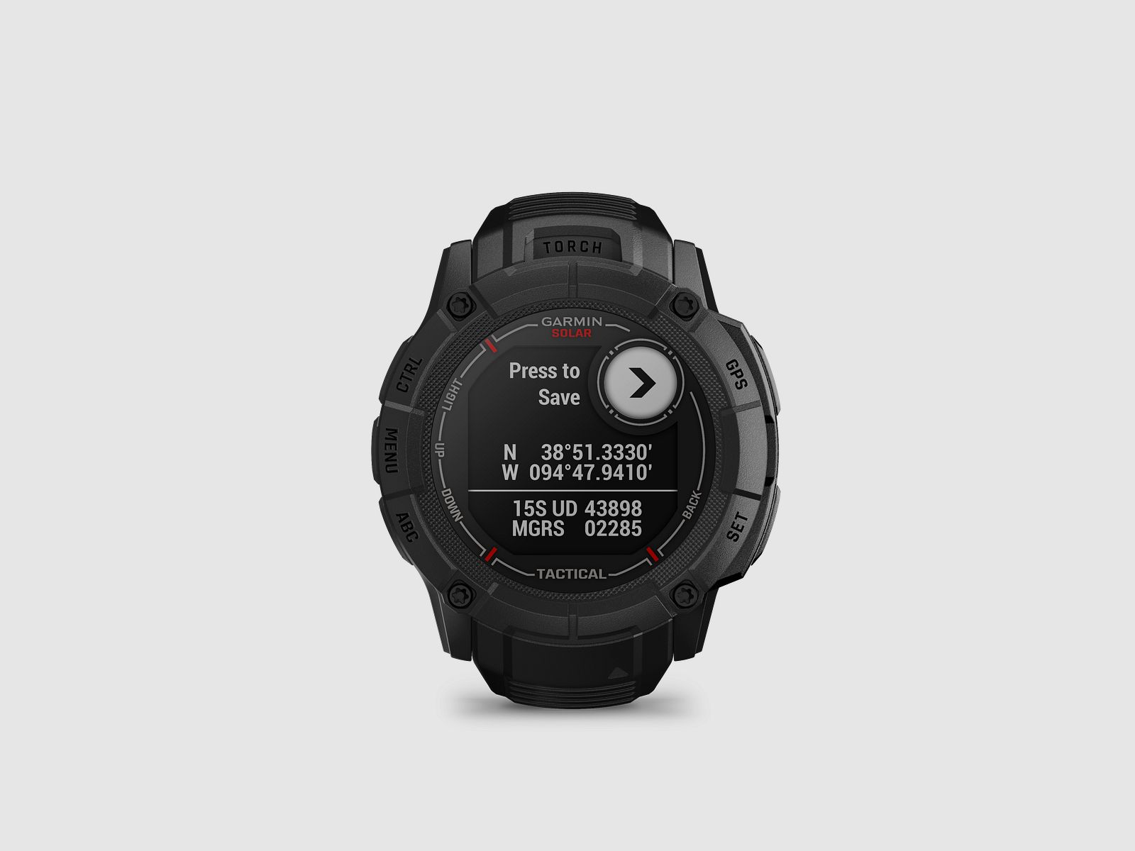 Garmin Instinct® 2X Solar, Tactical Edition, Schwarz