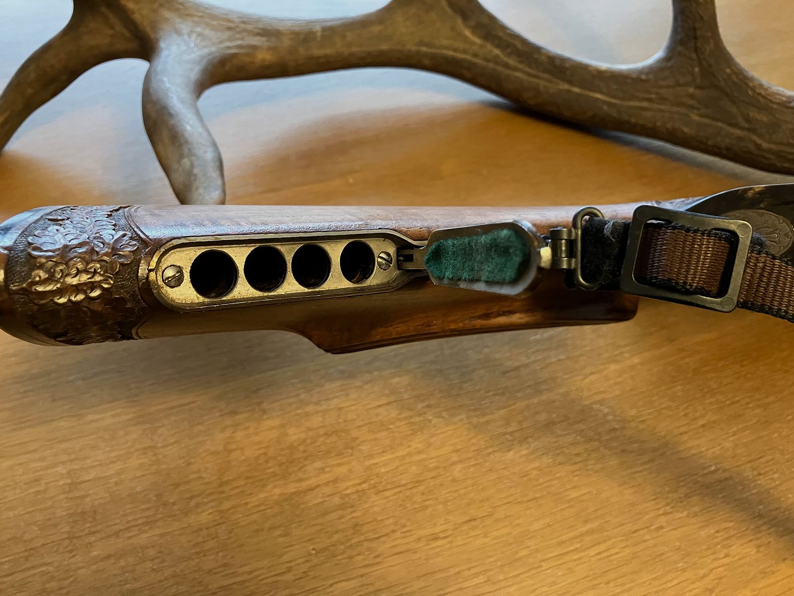 KRIEGHOFF TECK Bockbüchsflinte cal 30.06 + 20/76, mit ZF Kahles 8 x 56 Absehen 4 mit Leuchtpunkt, Schaftmagazin, sehr guter Zustand!