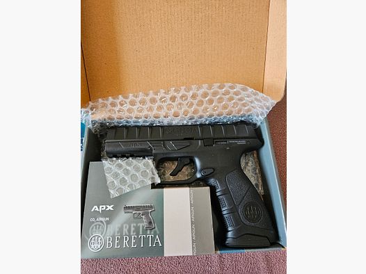 Beretta APX BlowBack CO2 Pistole 4,5mm Stahl BBs