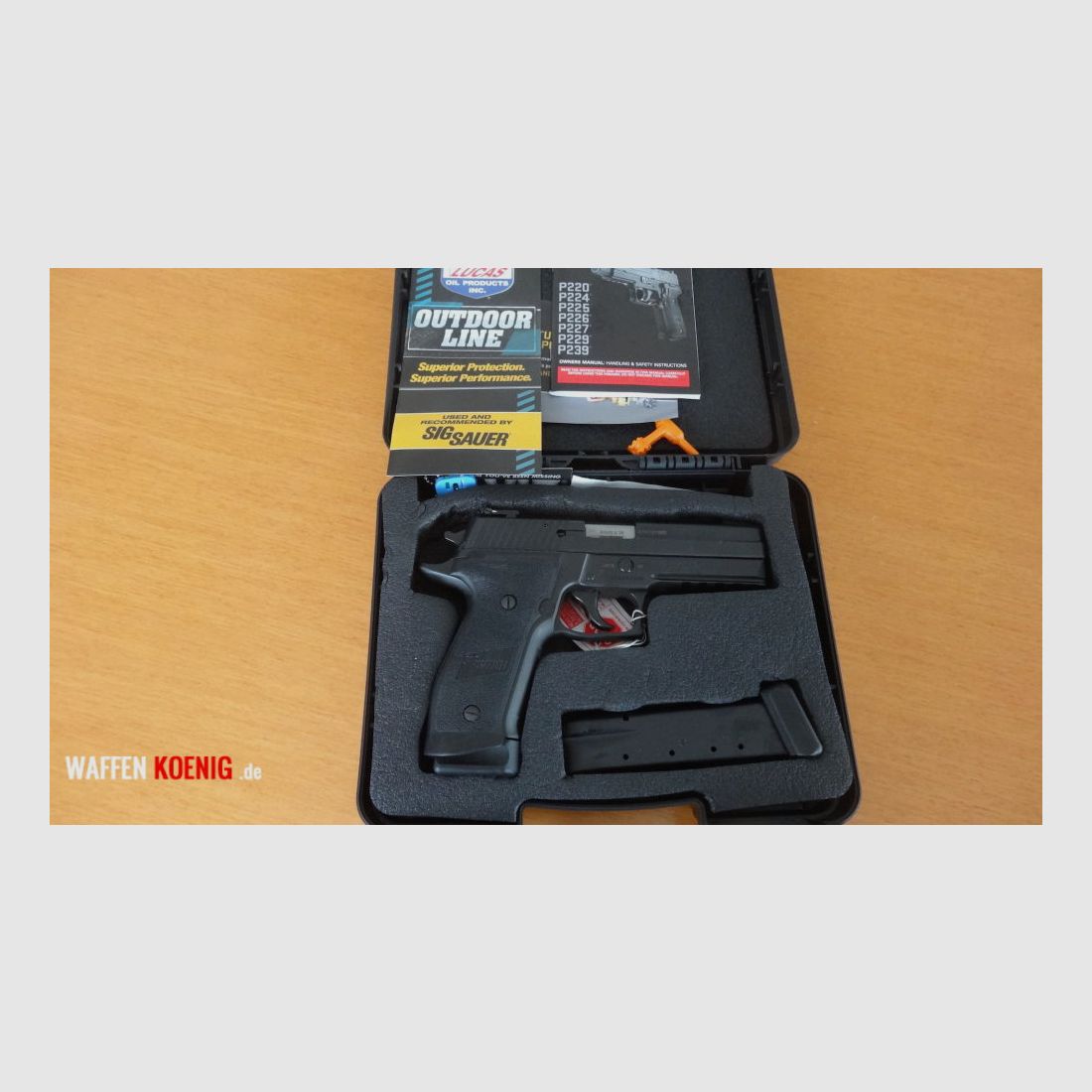 Sig Sauer SL-PISTOLE: SIG SAUER P 226 LDC 2 TACOPS-CAL. 9MM