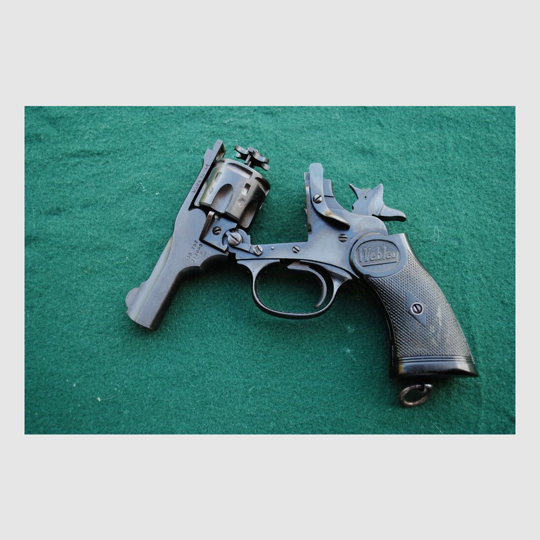 Webley & Scott MK IV, seltene 3 " Ausführung