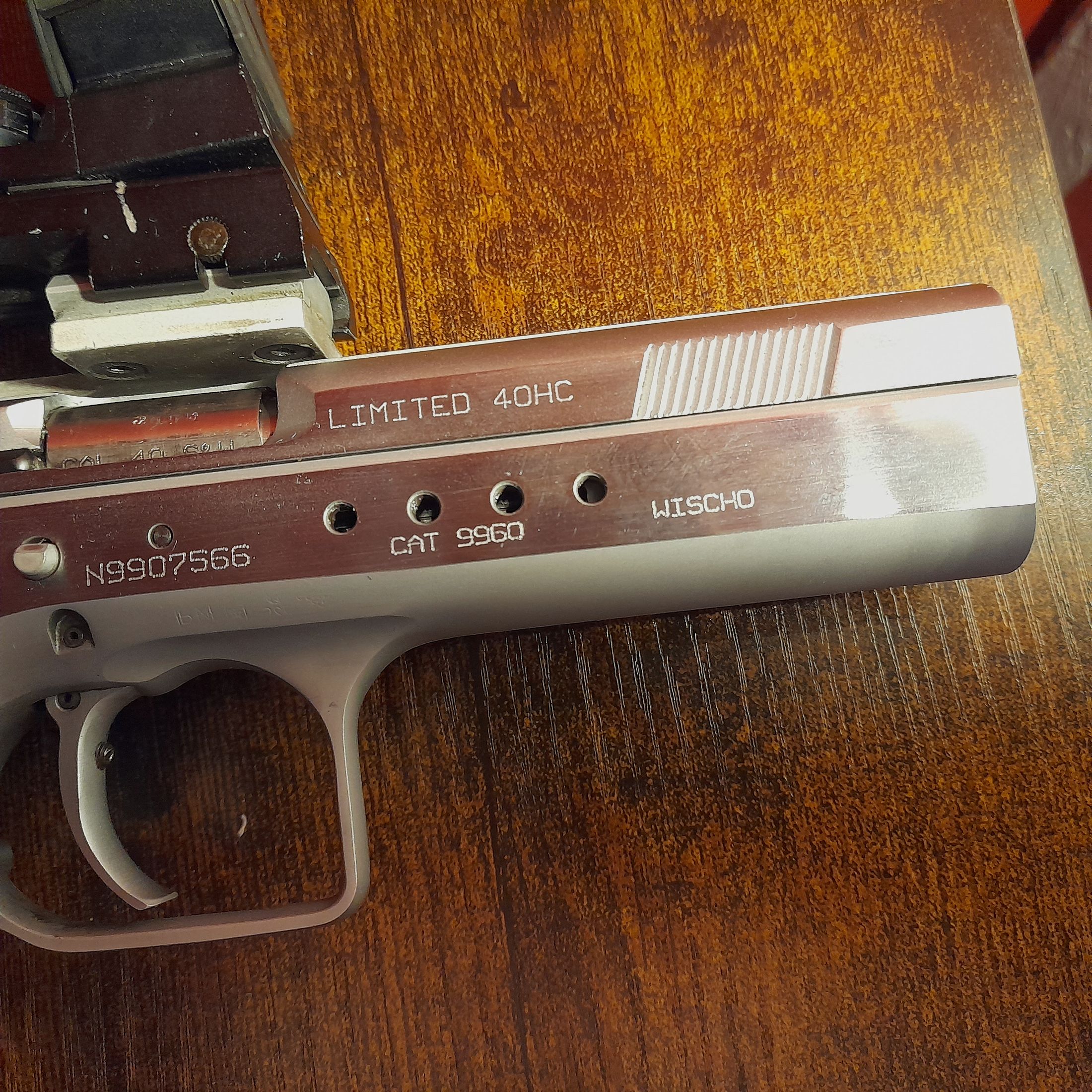 TanfoglioLimited 40 HC CAT 9960 4" with interchangeable system in 9mm Luger