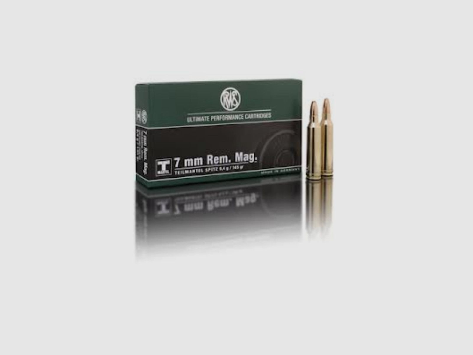 RWS Teilmantel Spitzgeschosse Kal. 7 mm Rem Mag 9,4g / 145 grain