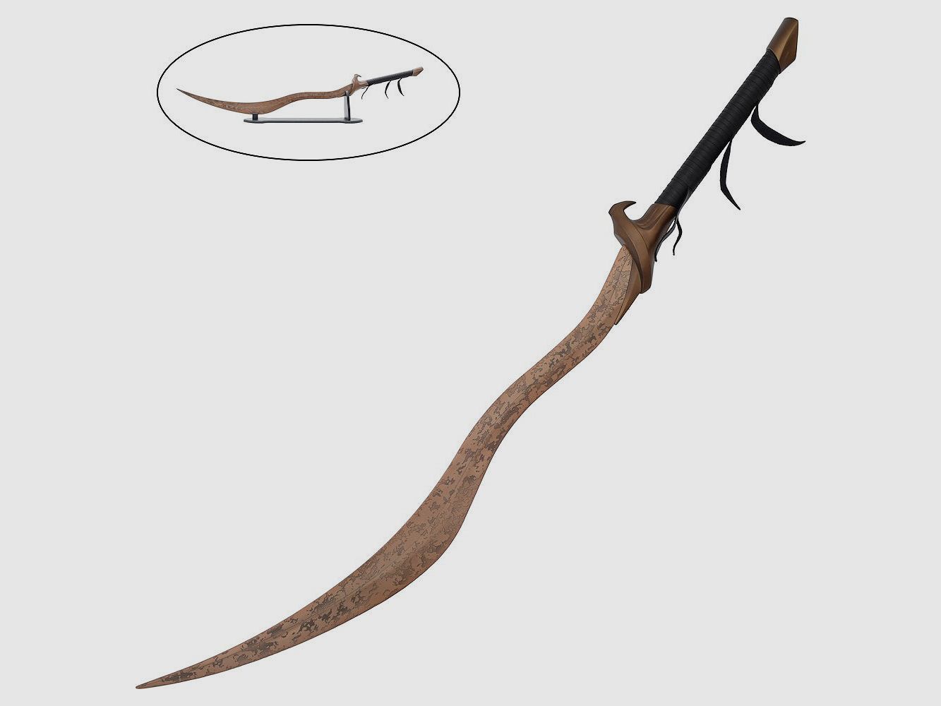 Greatsword of the Bloodhound's Fang Elden Ring