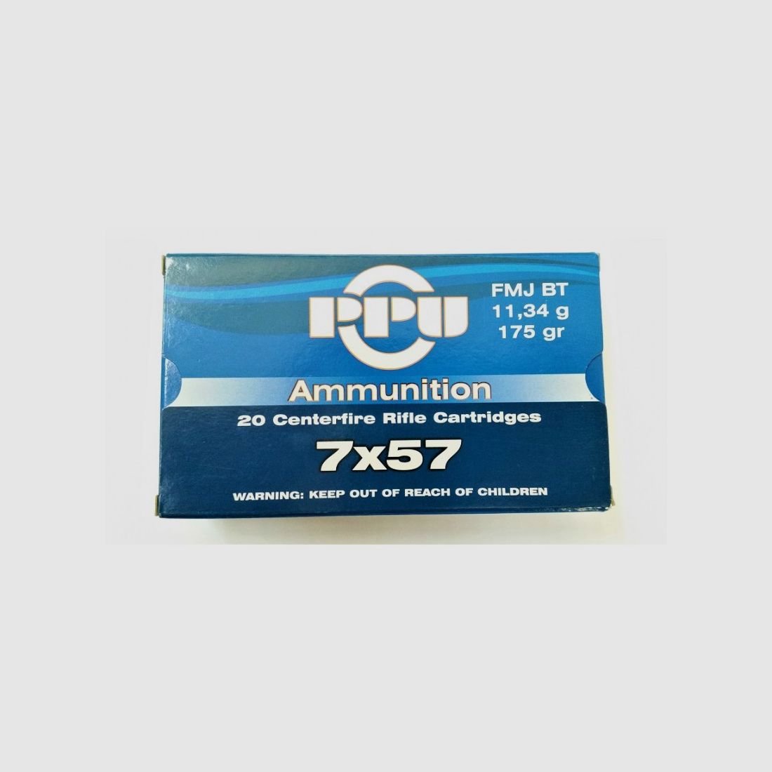 PPU 7x57 FMJ BT 11.34g/175gr