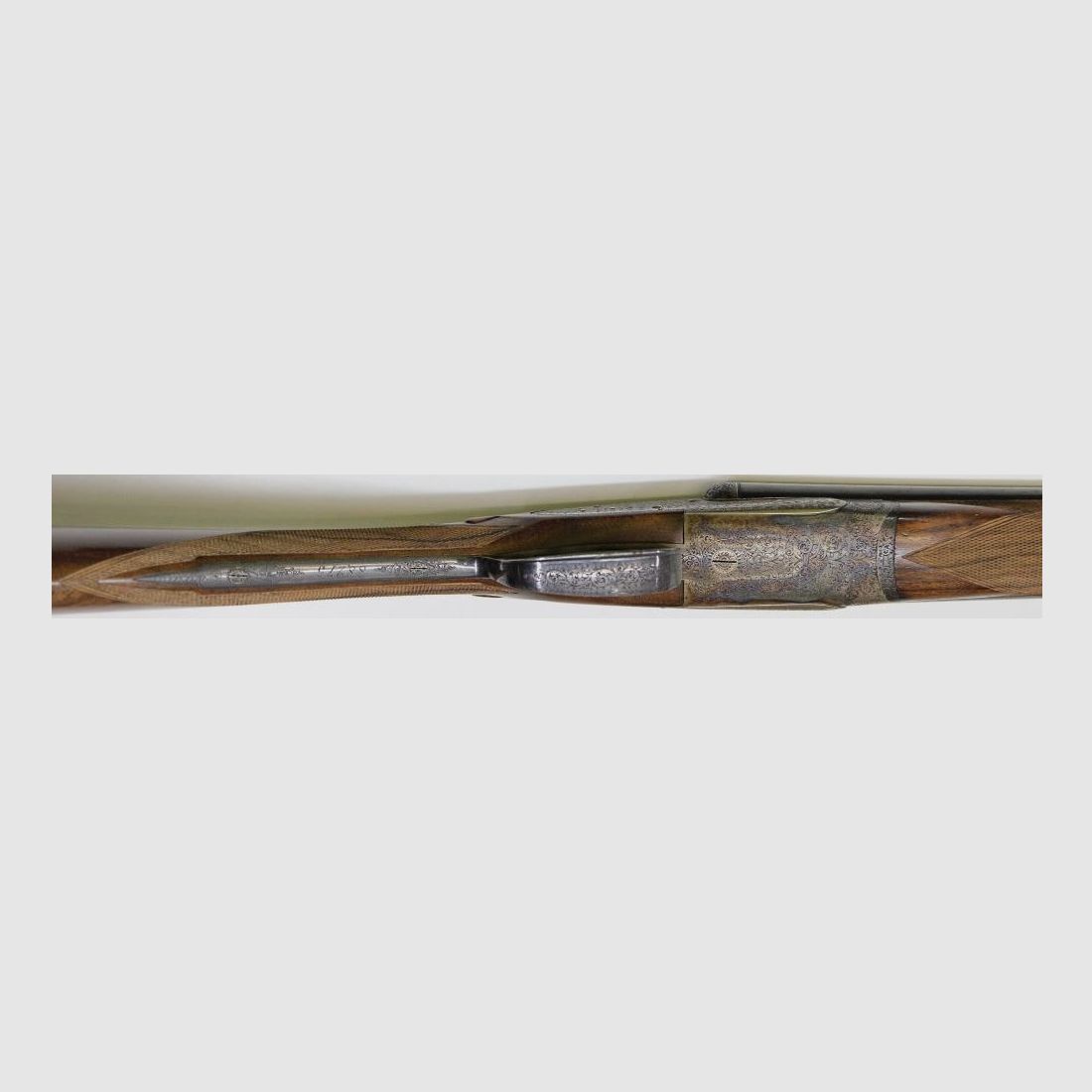 Aug. Francotte double-barreled side lock shotgun