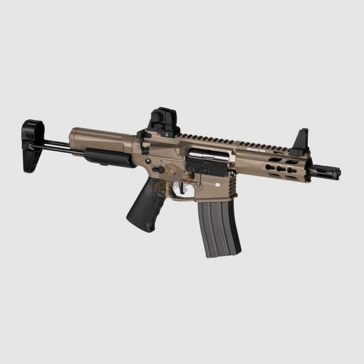 Trident Mk2 PDW in FDE Airsoft Free from 18 - S-AEG -F- (Krytac)
