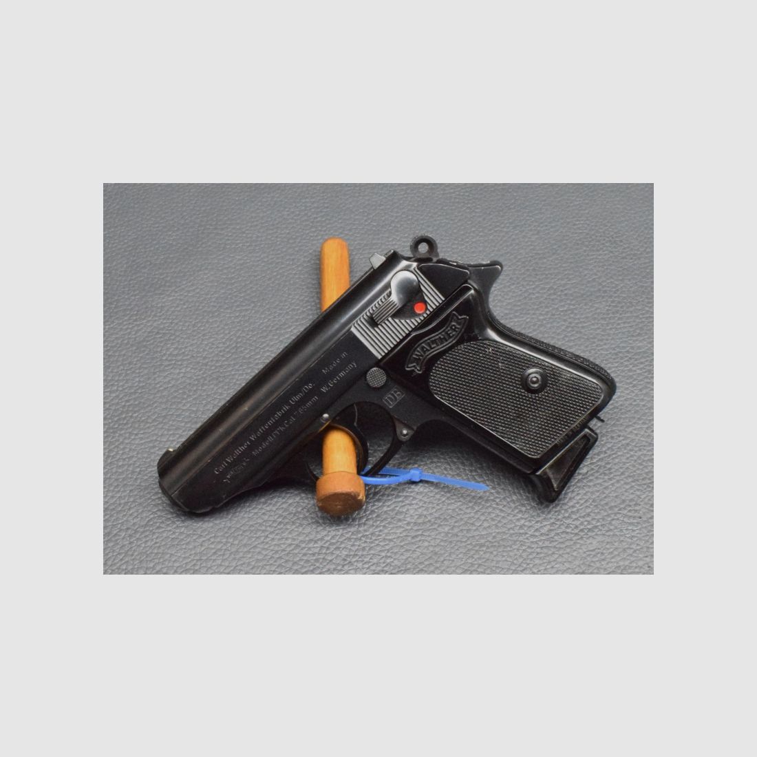 Walther PPK, Zivilfahnder der Bahnpolizei, Kal. 7,65mm sehr gut