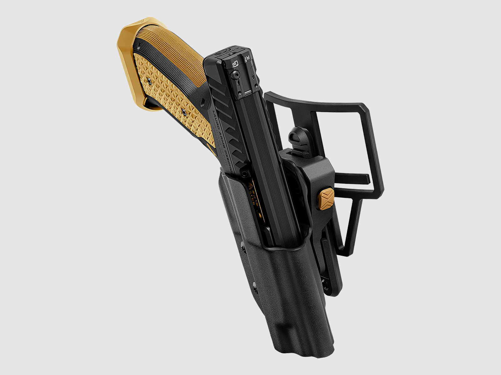 Laugo Arms Pistolet Alien Full Kit 9 x 19 Czarny Limited Edition Black Gold, zdjęcie 2 z 8