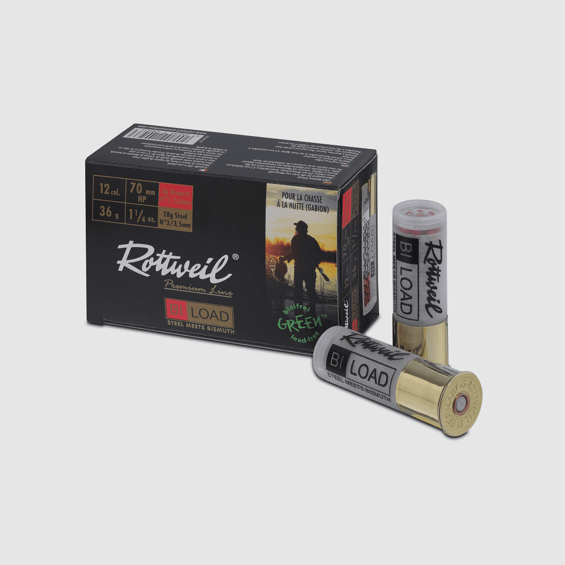 Rottweil 12/70 BI-LOAD HP 36 g - 10 Stk.