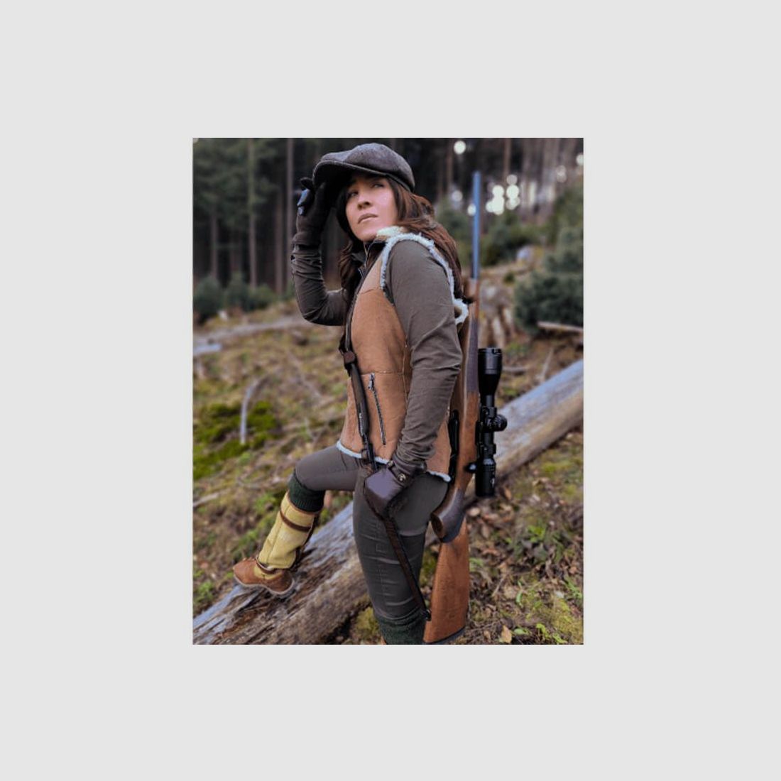 Niggeloh bretelle de fusil Fix Classic Loden, image 4 sur 5