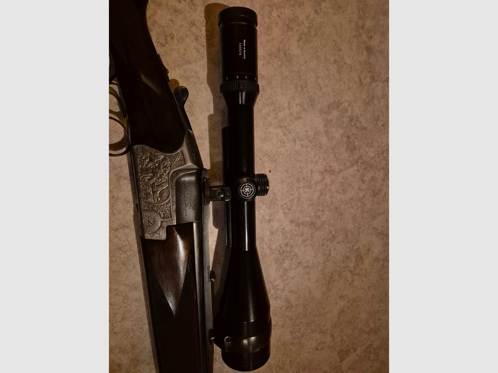 Suhler BBF 8x57IRS-12/70 con 3-12x56 Kahles