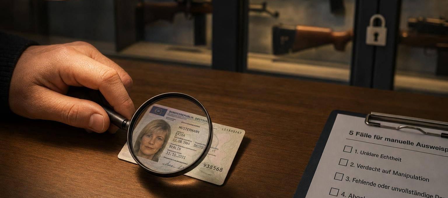 5 cases for manual ID verification in firearms trade