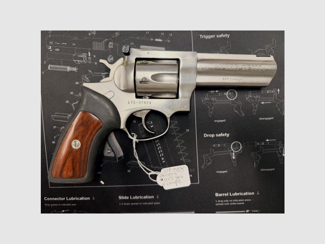 Ruger GP100 Inox 4" 357 mag gebraucht, Bild 2 von 3