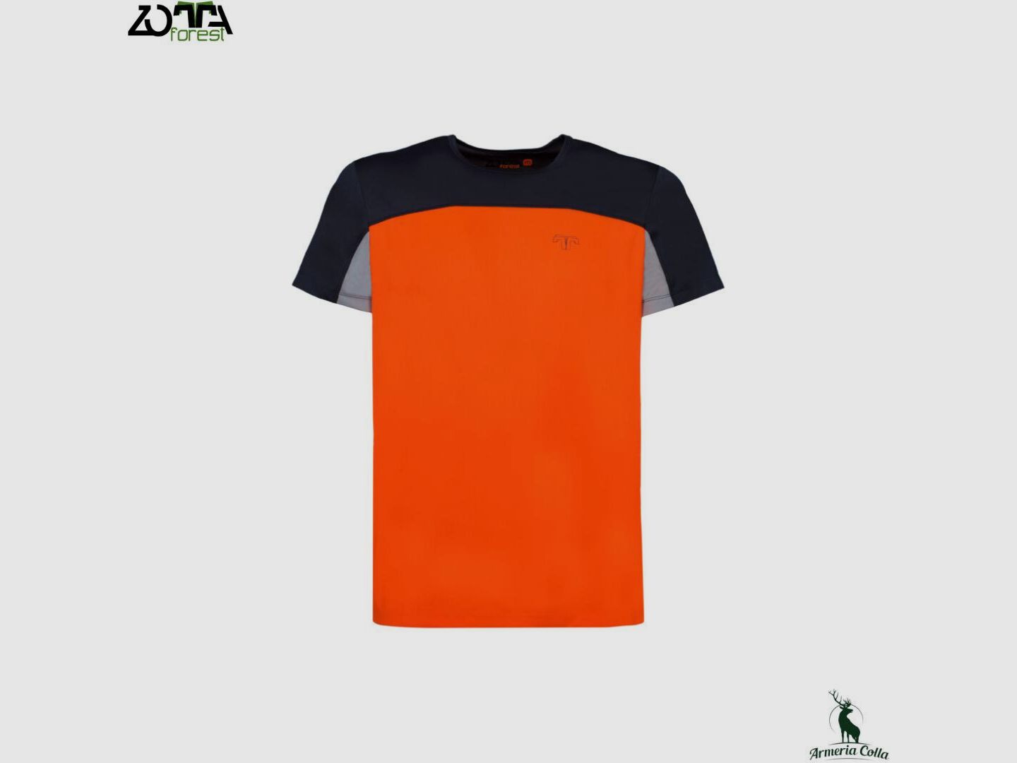 Zotta Forest T-Shirt Ambition Man Orange