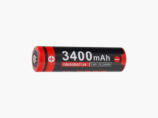 Oplaadbare batterij Klarus 18650BAT-34 - 3400 mAh - 3,6 V