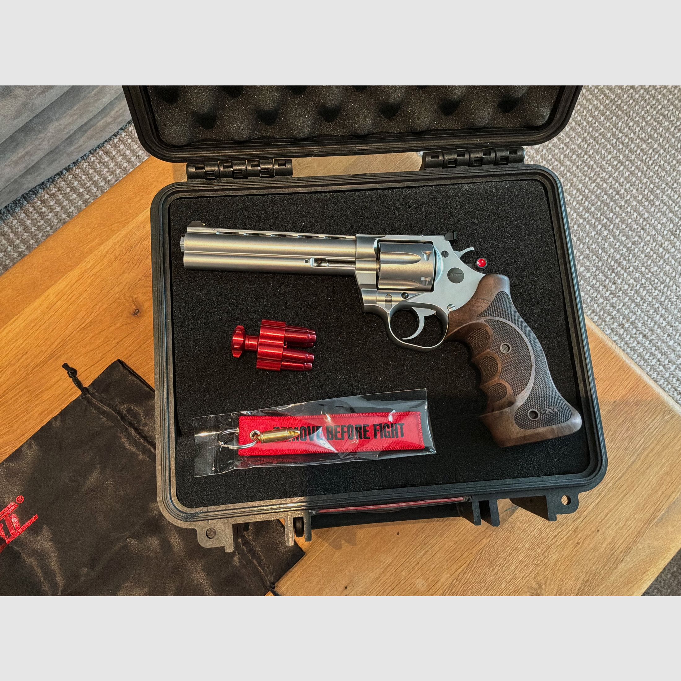 KORTH Revolver Classic Kaliber .357 Mag 6 Zoll silber