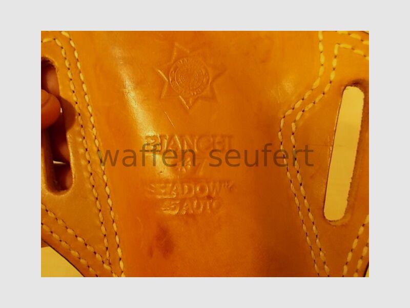 Gürtelholster Leder f. Colt Government