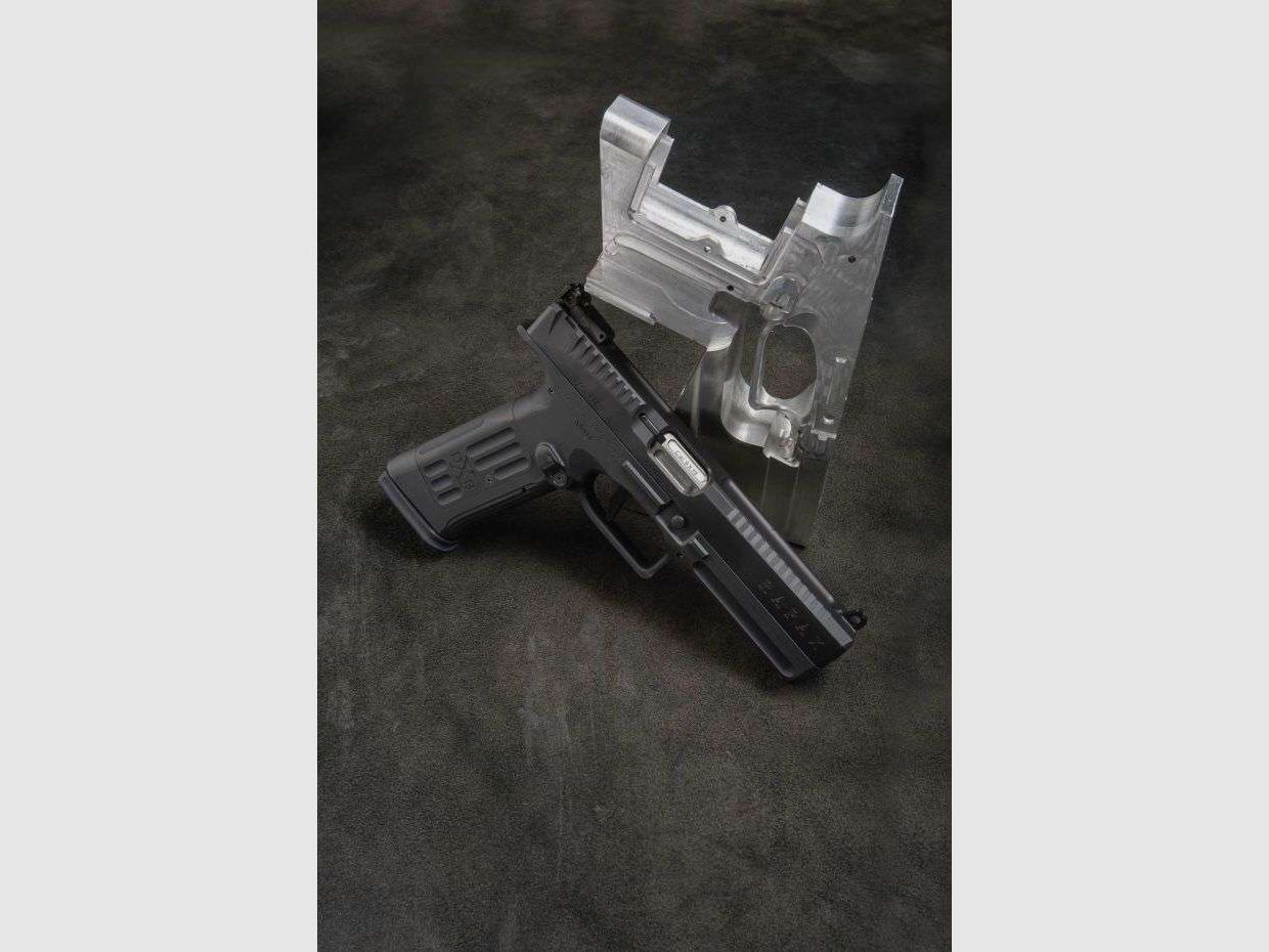 XDB Pistole Rapax Sport DLC Schwarzoxid Kal.9X19