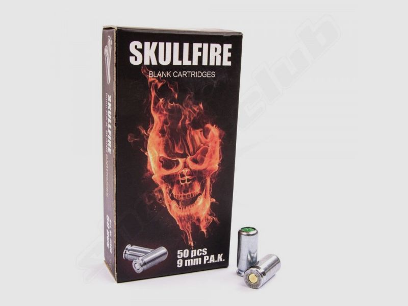 Victory Skrull - 9 blank cartridges 9mm P.A.K. 50 pieces