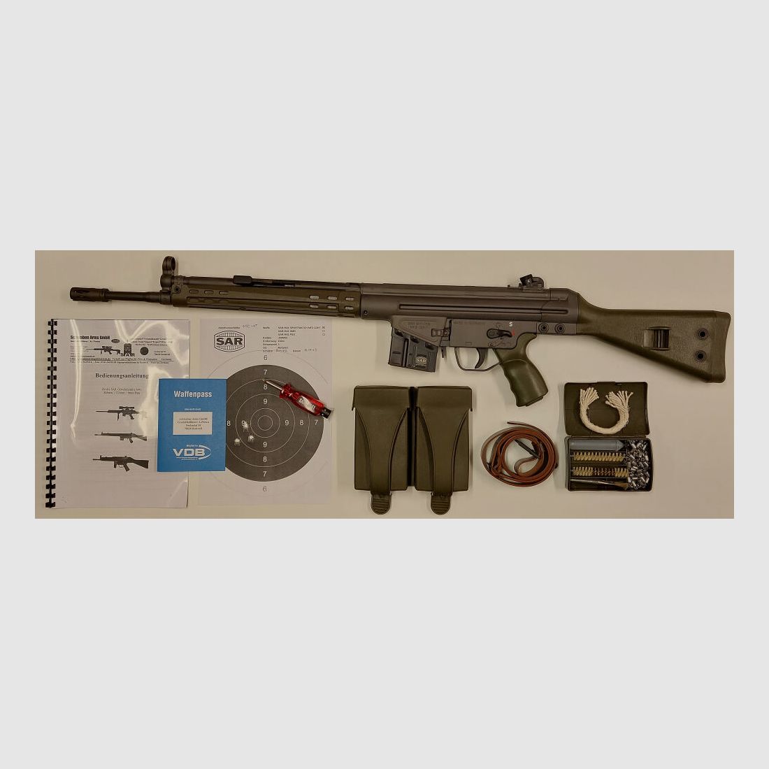 Schwaben Arms GmbH Selbstladebüchse SAR M41 SPORTMATCH MF3 G3KT Kaliber 308win. - MADE IN GERMANY - ähnlich HK41/G3