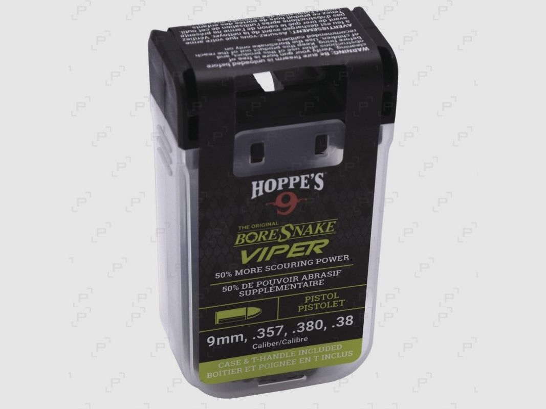 Cordon de nettoyage pour arme de poing BORESNAKE VIPER DEN HOPPES, image 1 sur 2