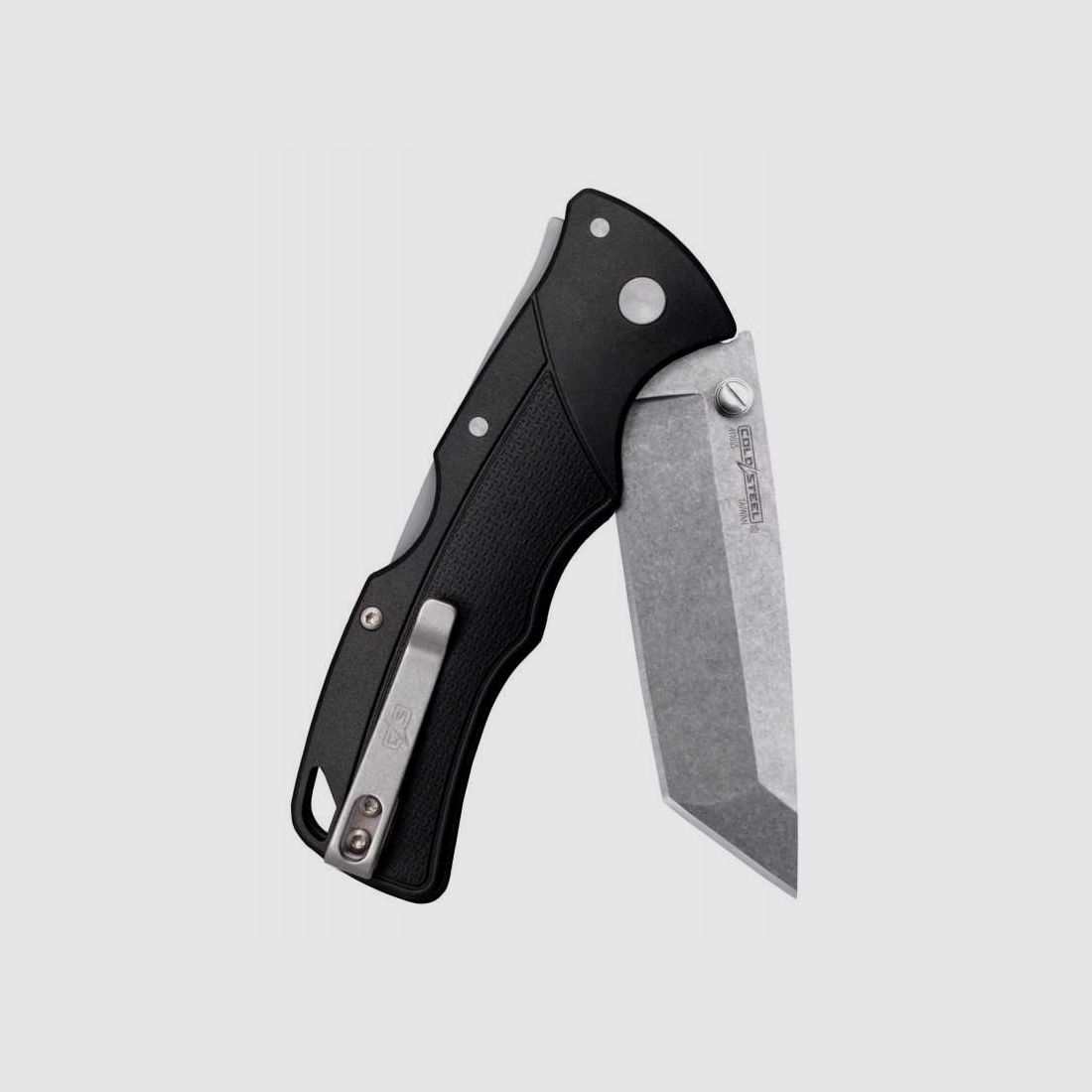 Cold Steel Verdict Taschenmesser, Tanto Point, 4116SS, schwarzer Griff