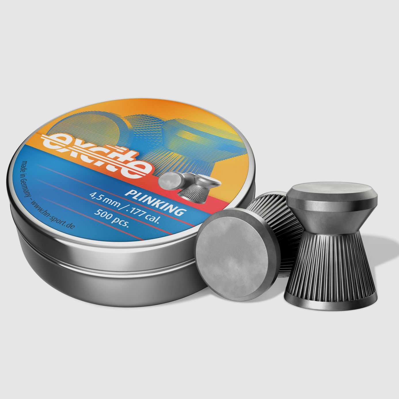 H&N 48392000 Excite Plinking Diabolos 4.5mm 0.48g 500 pcs.