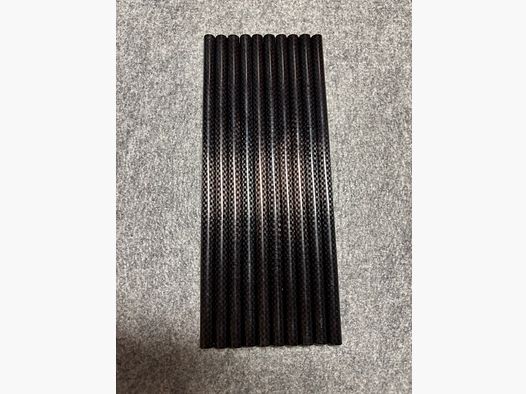 Czyste węglowe groty strzał - 182 mm - 10 sztuk - 3K wysokowydajne groty - Spine 350 - do strzał Cobra Adder