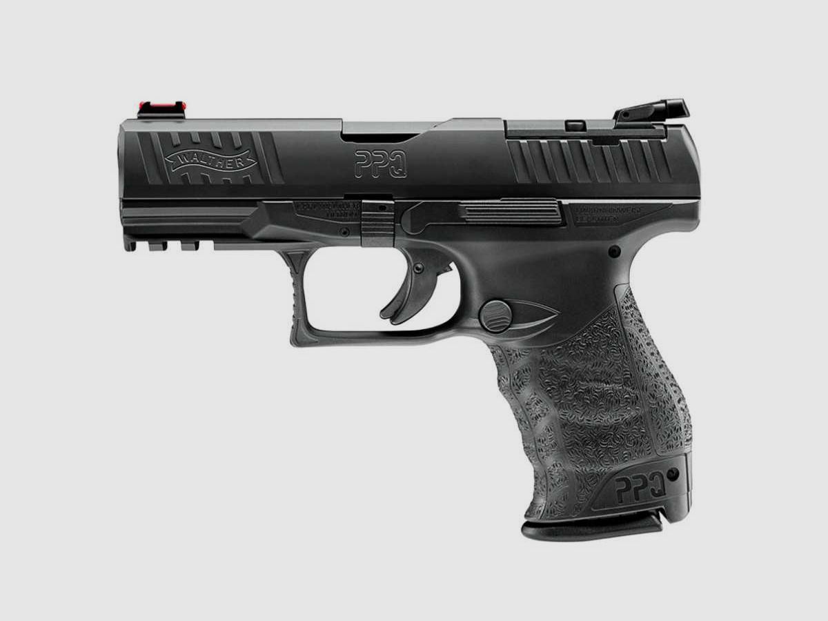 PISTOLE WALTHER PPQ Q4 4'' KAL. 9X19, 15 / 17 SCHUSS - SCHWARZ, Bild 1 von 2