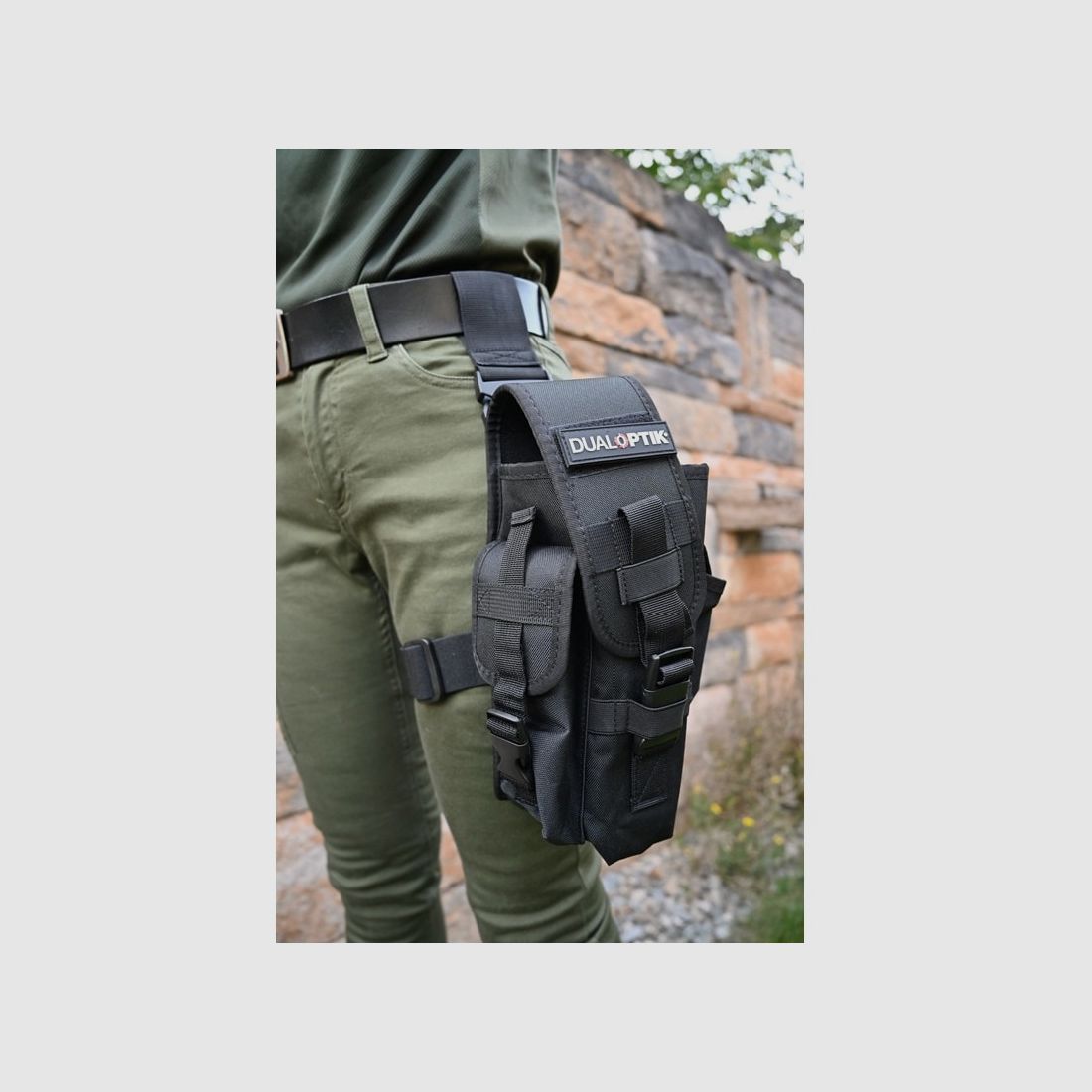 Dualoptik Oberschenkeltasche