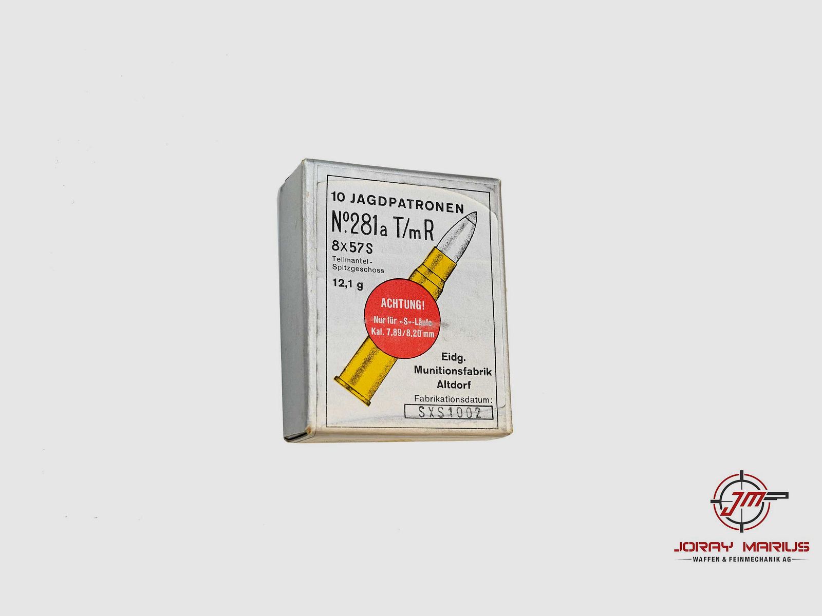 8×57 S TM Spitz 12.1 g Altdorf Sammlermunition