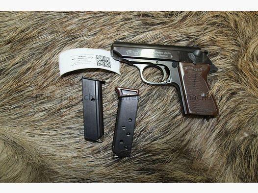 Walther PPK w oryginalnym pudełku z 2 magazynkami 9mm Browning K