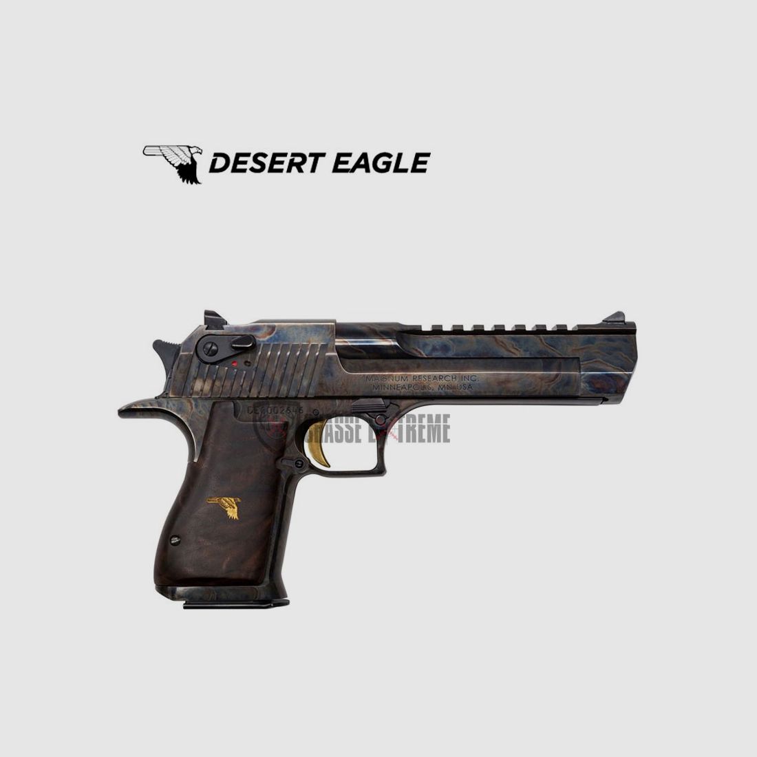Pistole DESERT EAGLE Case Hardened 6", Bild 2 von 3
